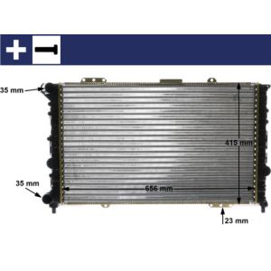 Arrefecedor do motor MAHLE CR 1410 000S