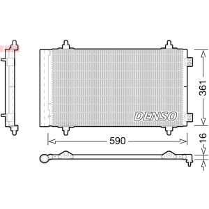 Condenseur (climatisation) DENSO DCN21018
