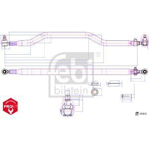 Spurstange FEBI BILSTEIN 185893