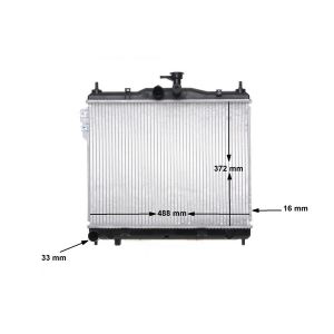 Arrefecedor do motor MAHLE CR 1277 000S