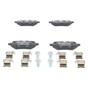 Conjunto de pastilhas de travão ATE 13.0460-2648.2, atrás