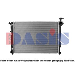 Arrefecedor do motor AKS DASIS 510181N