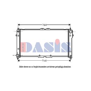 Motorkühler AKS DASIS 091060N