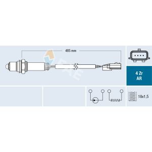 Sensor Lambda FAE 75634