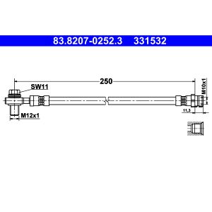 Remleiding ATE 83.8207-0252.3