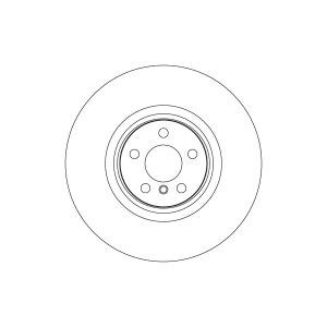 Disco de freno TRW DF6978S