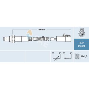Sonda lambda FAE 77253