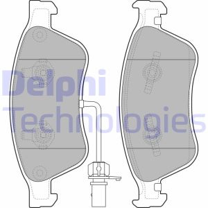 Klocki hamulcowe DELPHI LP2072