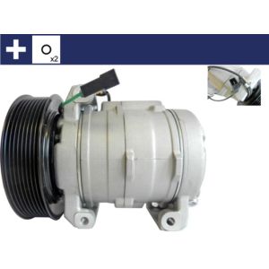 Compressor de ar condicionado BEHR MAHLE ACP 1167 000S