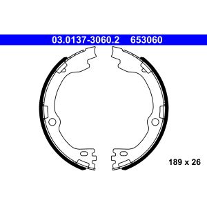 Bromsback ATE 03.0137-3060.2