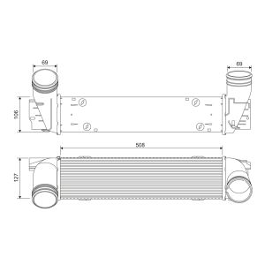 Intercooler VALEO 818392