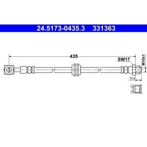 Remleiding ATE 24.5173-0435.3
