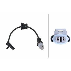 Sensor de velocidad, ABS HELLA 6PU 358 252-061