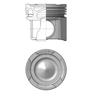 Pistão KOLBENSCHMIDT 40597600