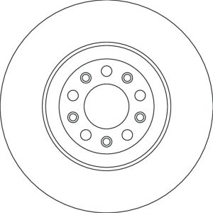 Disque de frein TRW DF6551S