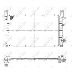 Radiator, motorkoeling EASY FIT NRF 55314