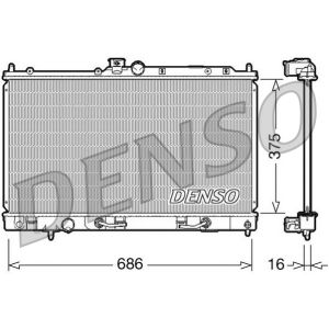 Arrefecedor do motor DENSO DRM45024