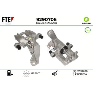 Étrier de frein FTE 9290706