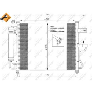 Lauhdutin, ilmastointilaite EASY FIT NRF 35428