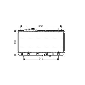 Arrefecedor do motor AVA COOLING MZ2168