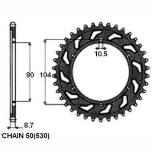 équipement, derrière SUNSTAR SUNR1-5344-40