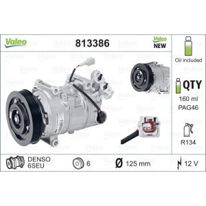 Compressor, ar condicionado VALEO 813386