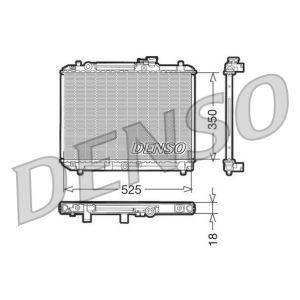 Radiateur moteur DENSO DRM47001