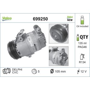 Klimakompressor VALEO 699250