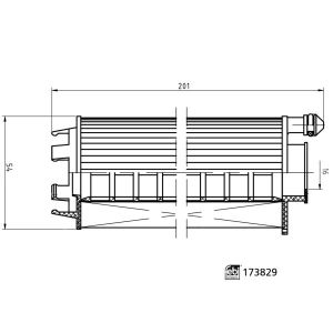 Filtro de óleo FEBI BILSTEIN 173829