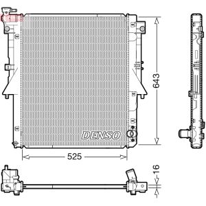 Arrefecedor do motor DENSO DRM45054