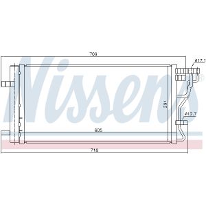 A/C-kondensor AVA COOLING HY5611D