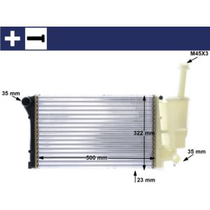 Arrefecedor do motor MAHLE CR 1451 000S