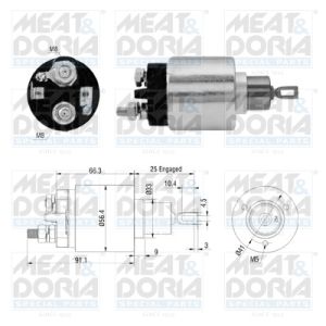 Magnetschalter, Starter MEAT & DORIA 46306