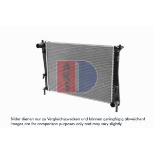 Motorradiateur  AKS DASIS 090016N