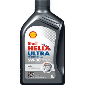 Aceite de motor SHELL Helix Ultra AM-L 5W30 1L