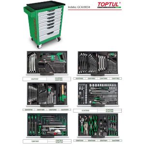 Carrinho de ferramentas TOPTUL 275-teilig