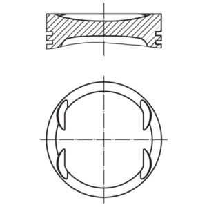 Pistón MAHLE 001 PI 00175 000