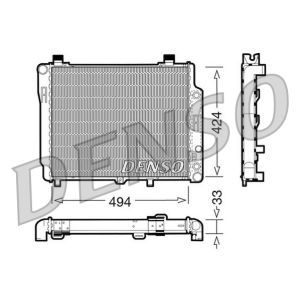 Radiateur moteur DENSO DRM17075