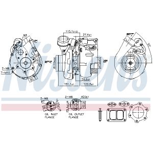 Lader, Aufladung NISSENS 93617