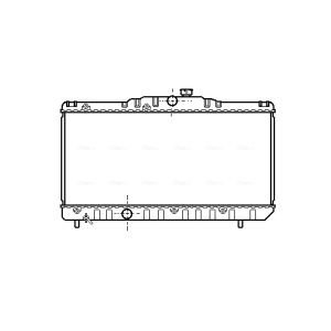 Arrefecedor do motor AVA COOLING TO2117