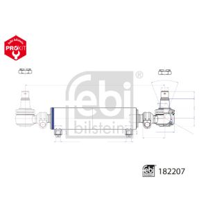 Arbeitszylinder, Servolenkung ProKit FEBI BILSTEIN 182207