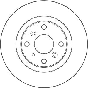 Disque de frein TRW DF6796