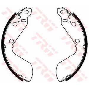 Conjunto, sapatas de travão TRW GS8596