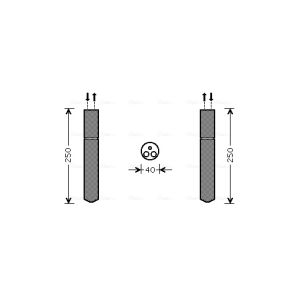 Filtre déshydratant climatisation AVA COOLING TOD415