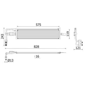 Arrefecedor de óleo (365, com entrada de sensor) MAHLE CLC 319 000P