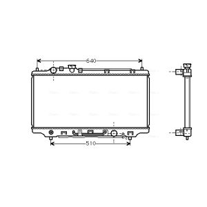 Motorkühler AVA COOLING MZ2100