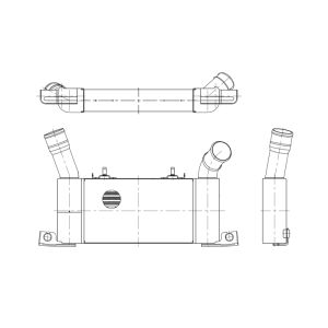 Refroidisseur d'air de suralimentation NRF 309098