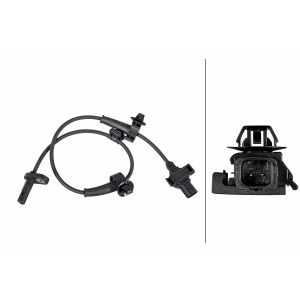 ABS-sensor HELLA 6PU 358 252-221
