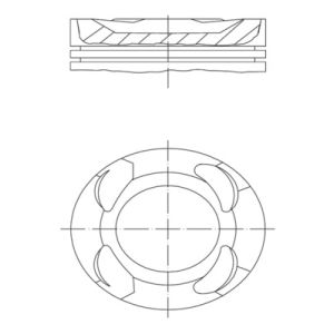 Piston MAHLE 081 PI 00109 000