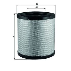 Filtro de ar MAHLE LX 3054